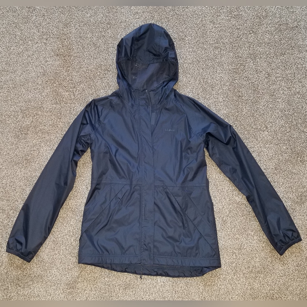 L.L. Bean Rain Jacket | Women's | Dark Grey | Small